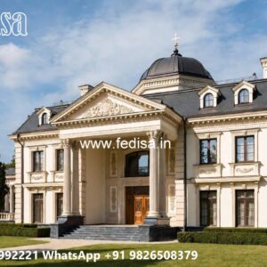 Backyard Villa Luxury Design Turquoise Exterior House Paint No-9911