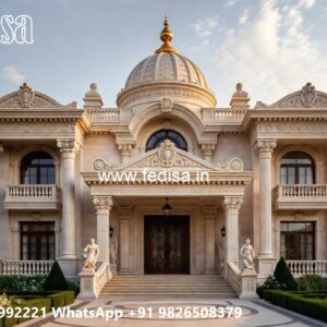 Courtyard Home Design Exterior Paint Combinations 2026 No-9996