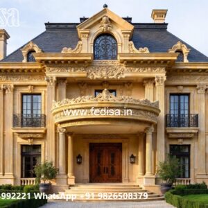Classic House Exterior Spanish Villa Design No-10059