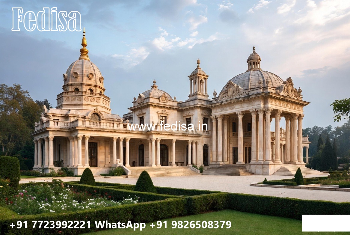 Stone Finish Villa Design Luxury Villa Interior No-10142