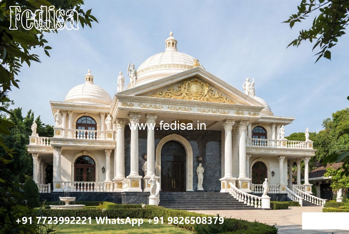 Brick Classic House Design 100 Gaj Villa Design No-10187