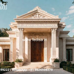 Grand Entrance Villa Design Best Small Villa Design No-10259