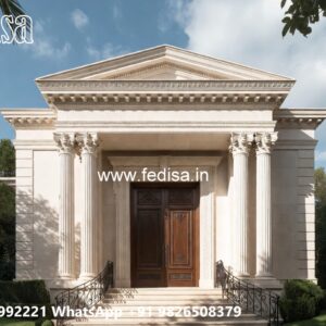 Luxury Classic Villa Exterior Design Ideas Modern Villa Entrance Door No-10280