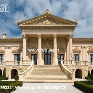 Neoclassical Villa Facade Eileen Gray Villa No-10380