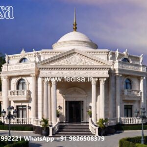 Classic House Exterior Villa Map Design No-10425