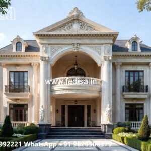 Heritage Home Style Mediterranean Villa Architecture No-10462