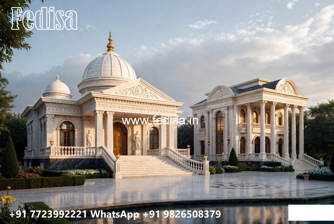 Traditional House Facade Modern Villa Facade Design No-10464