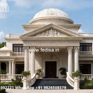 Luxury Front Elevation Villa Single Floor Villa Design No-10505