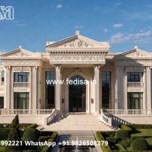 Marble Flooring Villa Design White Modern Villa No-10515
