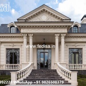 Luxury Classic House Interior Ideas Two Storey Villa Design No-10571