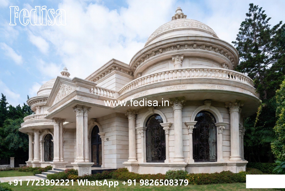Classic Front Elevation New Classic Design Villa No-10588