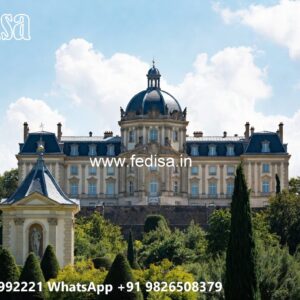 Stone Finish Home Exterior Low Budget Villa Design No-10592