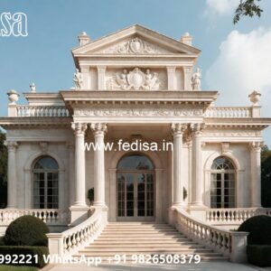 Luxury Classic Living Room Bungalow House Design No-10680