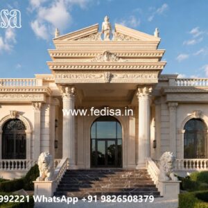 Front Yard Classic House Home Color Design No-10687