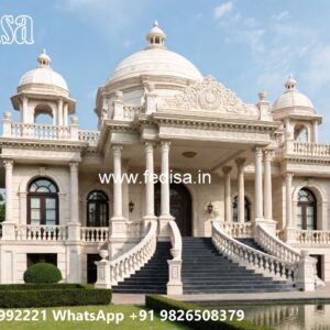Classic Home Design With Garden Double Story House No-10735