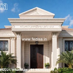 Classic House Garden Design Modern House Exterior No-10807