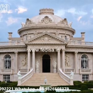 Stone Finish Villa Design 3 Bedroom House Design No-10874