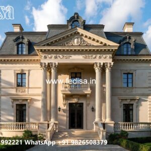 Traditional Home Facade House Design Drawing No-10914