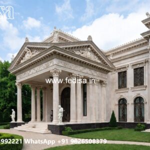 Stone Finish Villa Design Home Layout No-10996
