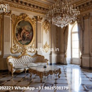 Classic Villa Garden Design House Hall Design No-11005