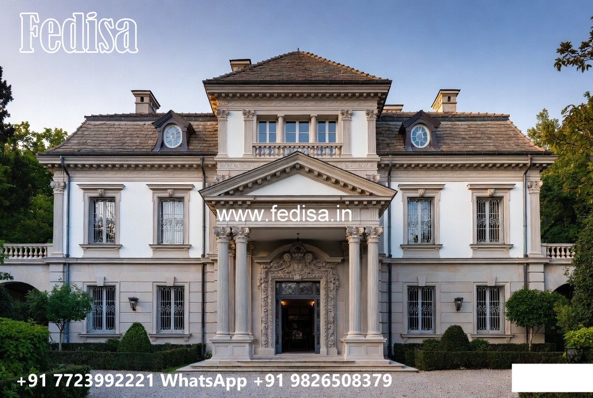 Classic Front Elevation Traditional Home Decor No-11038