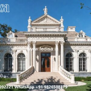 Fountain Garden Villa Pillar Design For Home No-11252