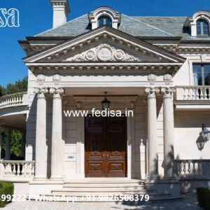 Classic House Design With Garden Small Home Ideas No-11308