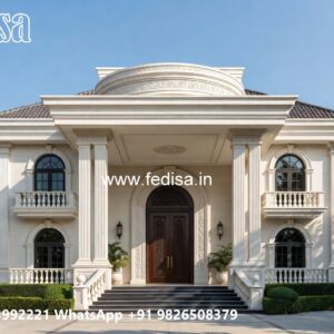 Classic Villa Design Stone House Design No-11469