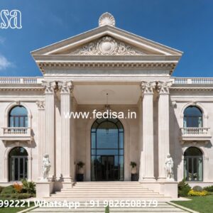 Stone Exterior Classic Home Drawing Room Decor Ideas No-11530