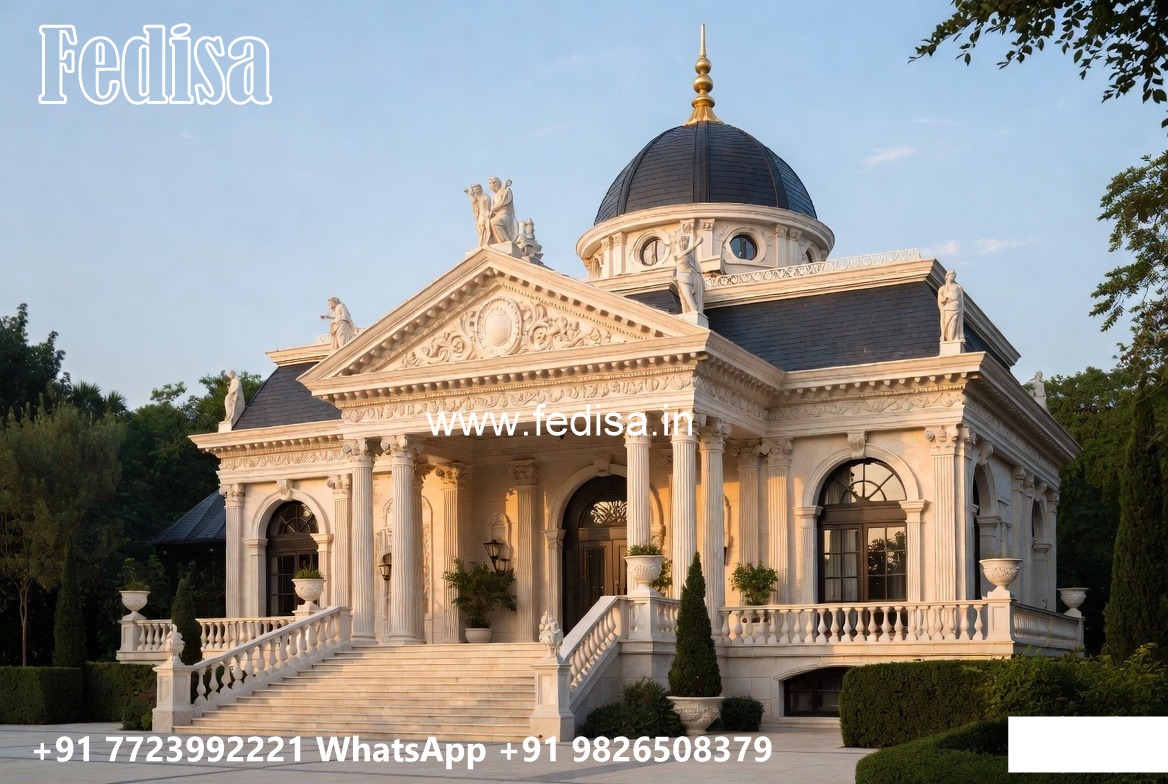 Heritage Style Villa Exterior Small Bungalow House Plans No-11726