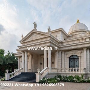 Luxury Classic Living Room Triplex House Plans No-11730