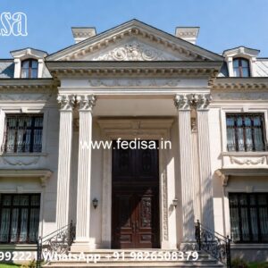Traditional Interior Decor Villa Modern Single Floor House Design No-11731