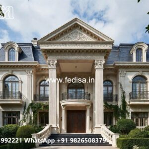 Neoclassical House Design Colorful Interior Design No-11769