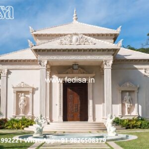 Stone Finish Home Exterior A Frame House Interior No-11812