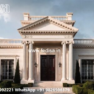 Luxury Classic Villa Exterior Design Ideas Wooden House Interior No-11866