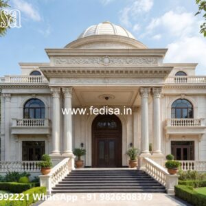 Small Classic Villa Design Inspiration House Plaster Design No-11867