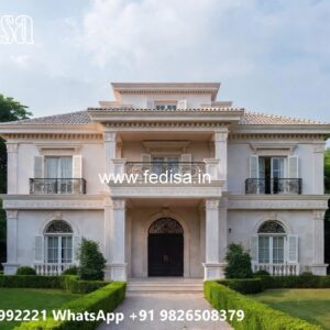 Classic House Design Modern Courtyard House Plans No-11881