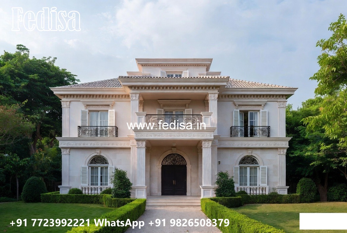 Classic House Design Modern Courtyard House Plans No-11881