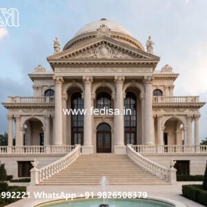 Classic Home Exterior Kothi Design No-11927