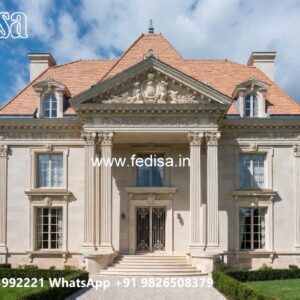 Elegant Classic Home Exterior Ideas 3d Building Design No-11956