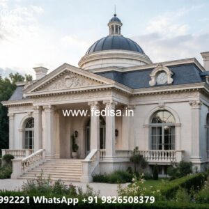 Heritage Style Villa Exterior 20×50 House Plan No-11970