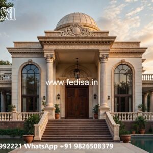 Small Classic Villa Design Inspiration House Compound Design No-11989